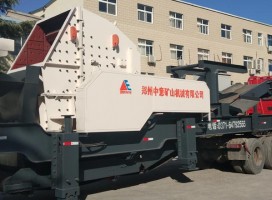 建筑垃圾变废为宝 移动式破碎筛分站成为背后功臣