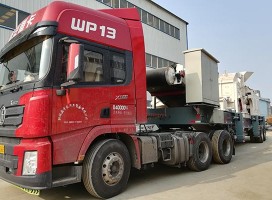 建筑固废循环利用少不了德赢VWIN建筑固废移动石子机的助力