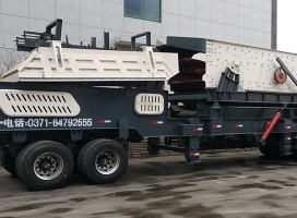 移动式破碎筛分站在新乡建筑垃圾处理市场成为智能担当