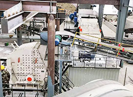 浙江千源环保日产2000吨装修垃圾处理生产线稳定运行中