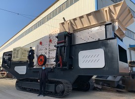 移动式建筑垃圾破碎筛分站落户廊坊 助力城市建设熠熠生辉