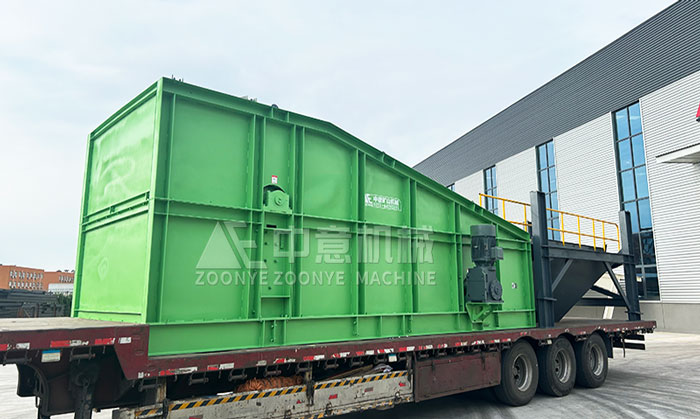 金秋初始 | 新型弹跳筛设备发往河北保定客户现场