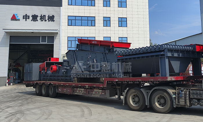 【发货现场直击】 德赢VWIN模块化装修垃圾资源化生产线设备启程浙江