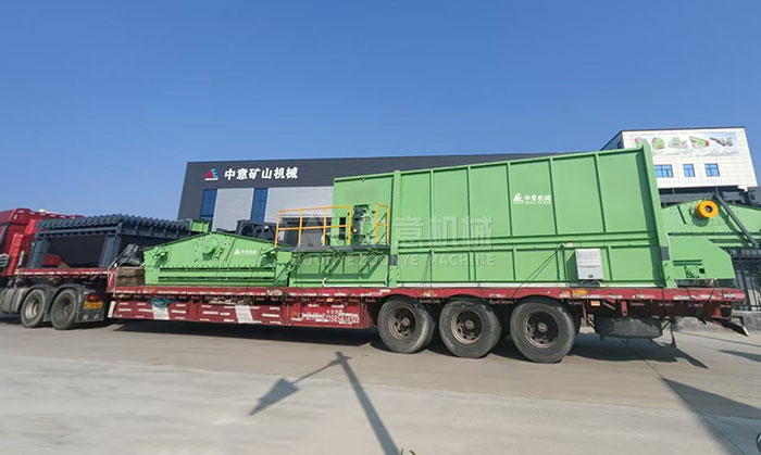 德赢VWIN机械再创佳绩,一批装修垃圾处理设备顺利发货!